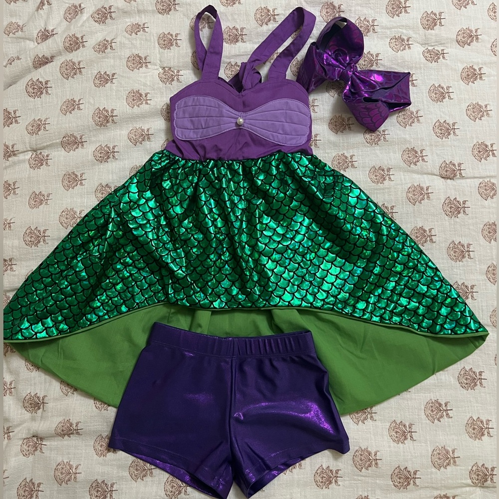 Ariel Princess Dress used as costume for Princess Day at Dance.